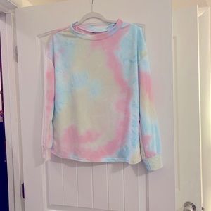 Fun tie dye sweatshirt